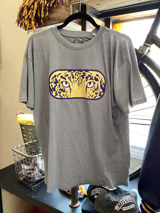 Grey Leopard Short Sleeve tee