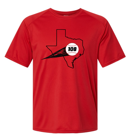 Texas 108's Drifit Tee