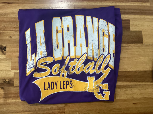 La Grange Softball Drifit Tee