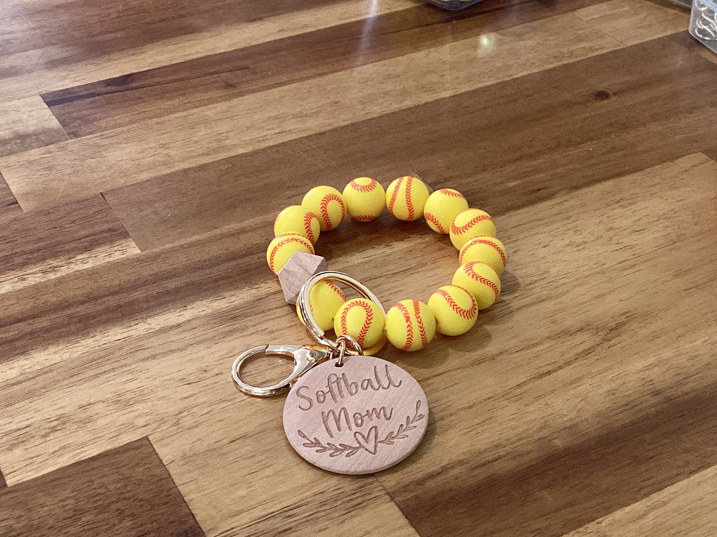 Sport Mom Keychain Bangles