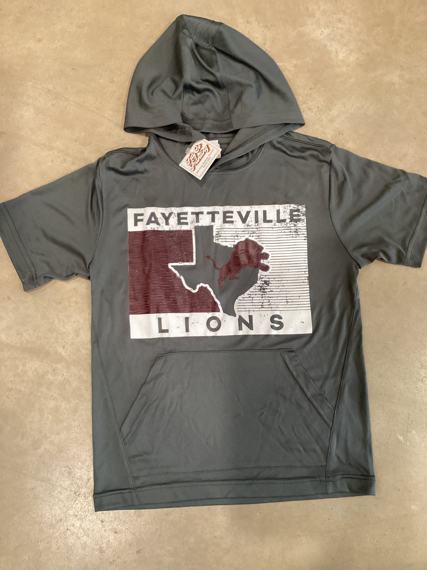 Hooded Lions Dri-fit Pocket Tee