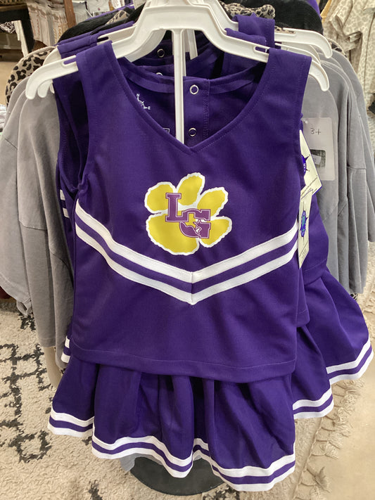 New youth Leopard cheer uniforms