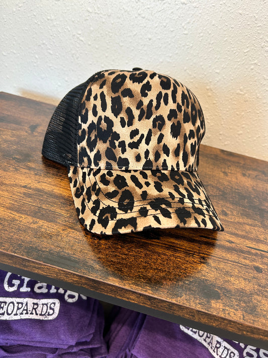 Leopard Print Cap