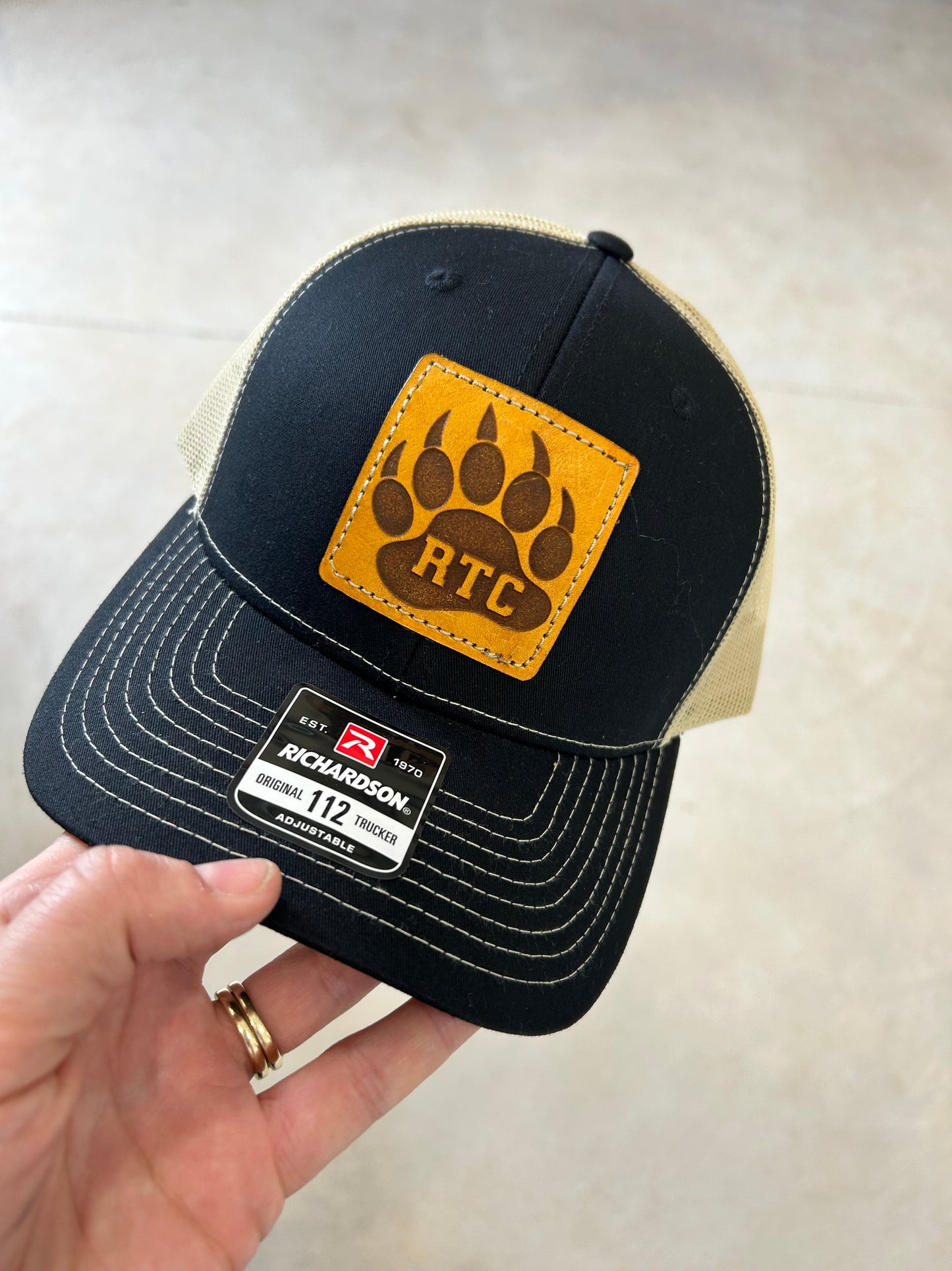 RTC Leather Patch Cap