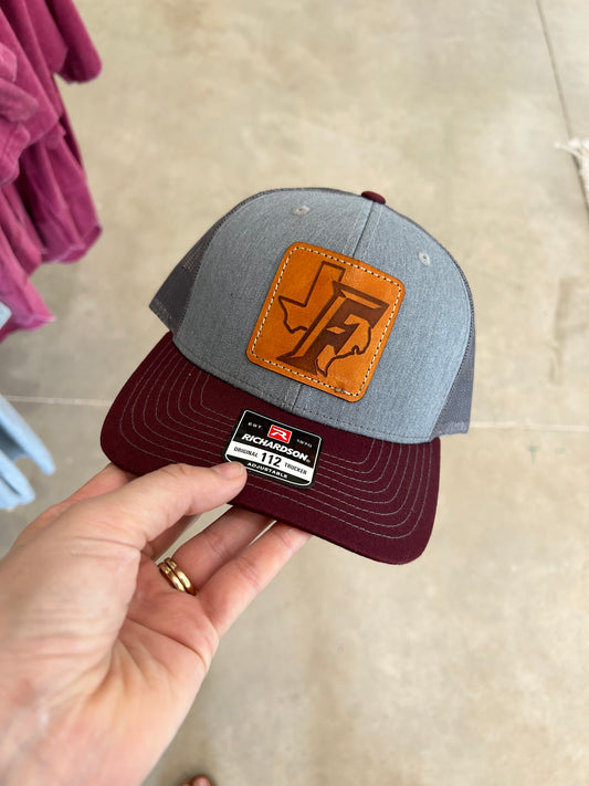 Fayetteville Leather Patch Cap