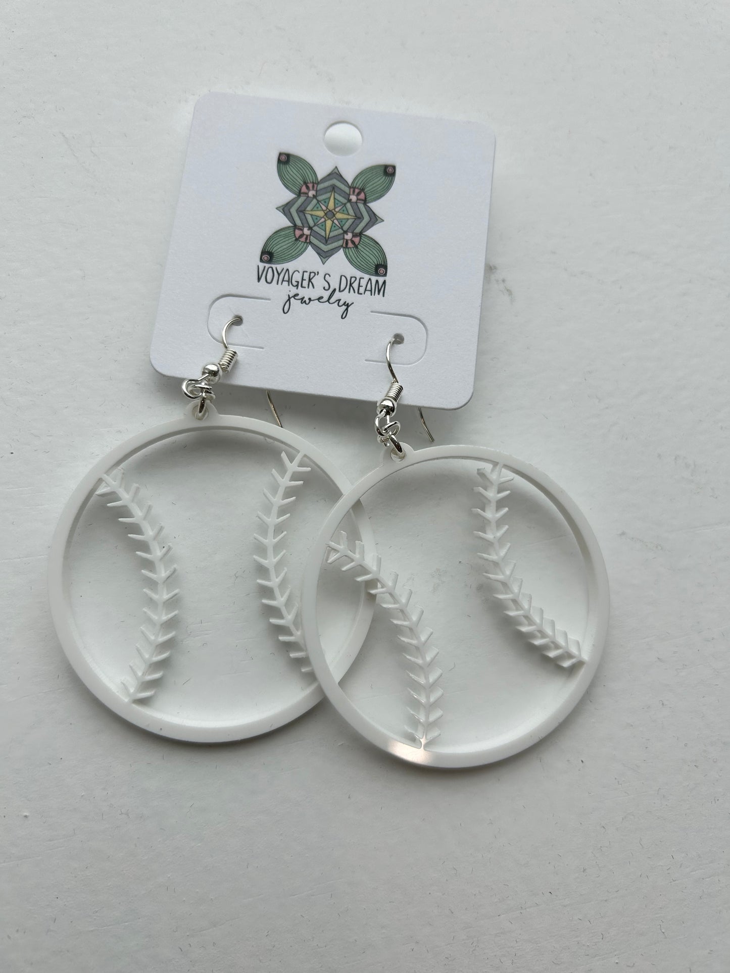 Baseball Hook Earrings