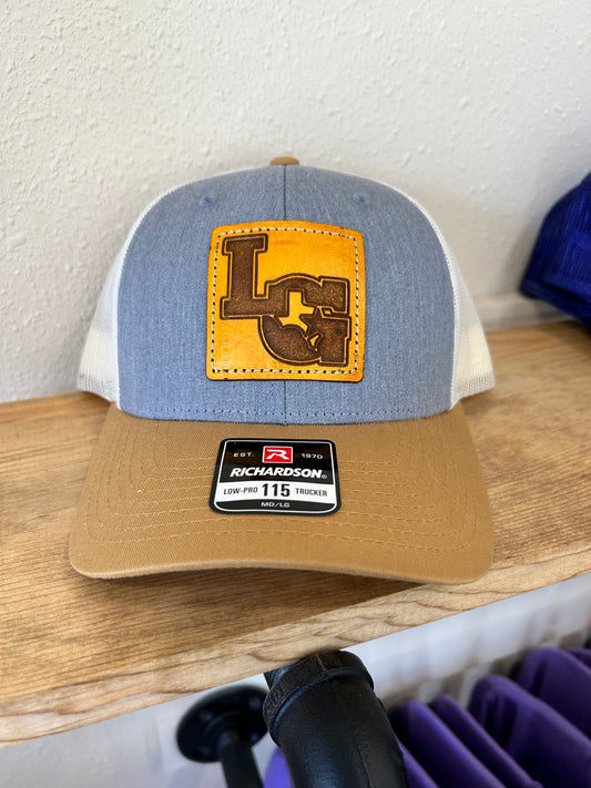 LG Leather Patch hat